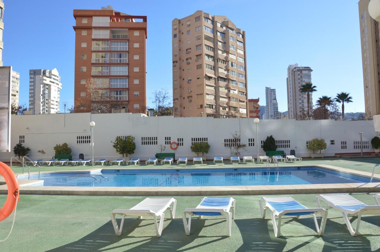 Gemelos IV Loysan Apt. With Pool Benidorm Dış mekan fotoğraf