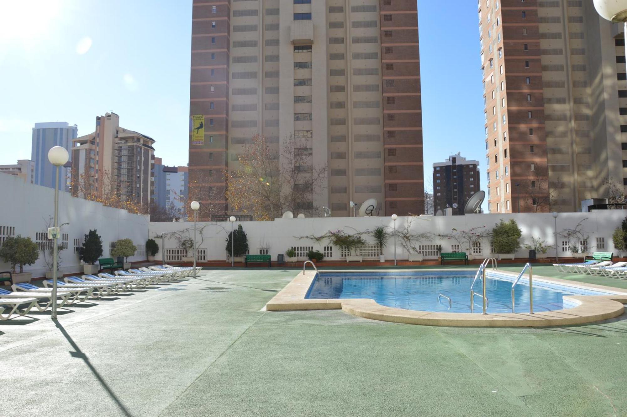 Gemelos IV Loysan Apt. With Pool Benidorm Dış mekan fotoğraf